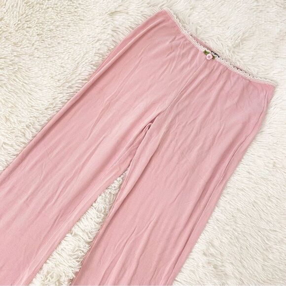 PacSun Beverly & Beck Pink Flare Pants - Picture 3 of 6